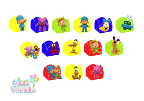 Forminha de Doces Pocoyo