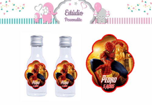 Garrafinha Homem Aranha