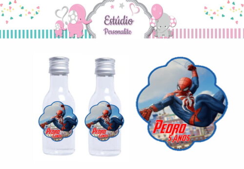 Garrafinha Homem Aranha