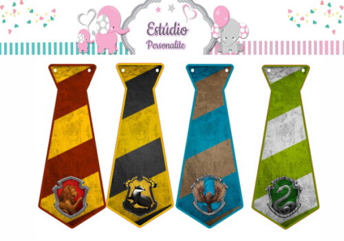 Gravata Harry Potter