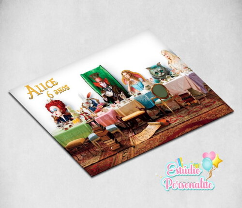 Jogo americano Alice no País das Maravilhas