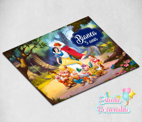 Jogo Americano Branca de Neve