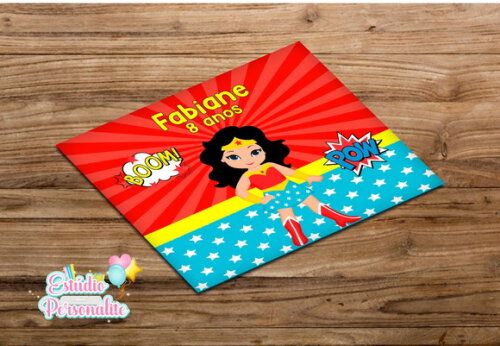 Jogo americano Mulher Maravilha