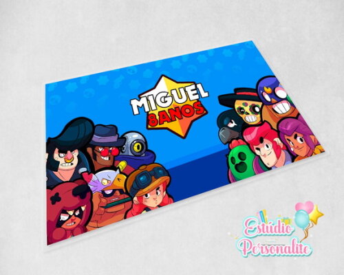 Jogo americano plastificado Brawl Stars
