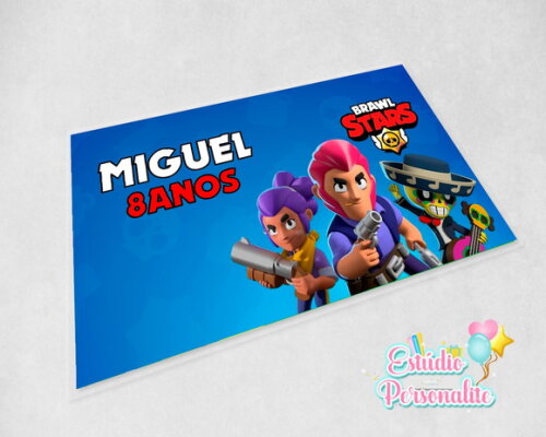 Jogo americano plastificado Brawl Stars