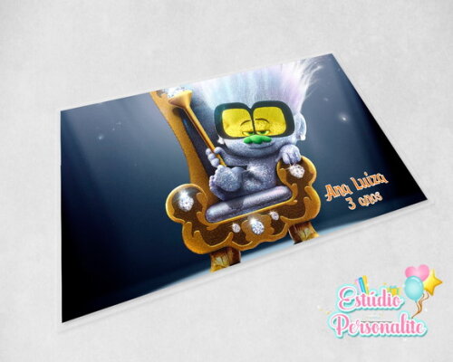 Jogo americano plastificado Trolls 2