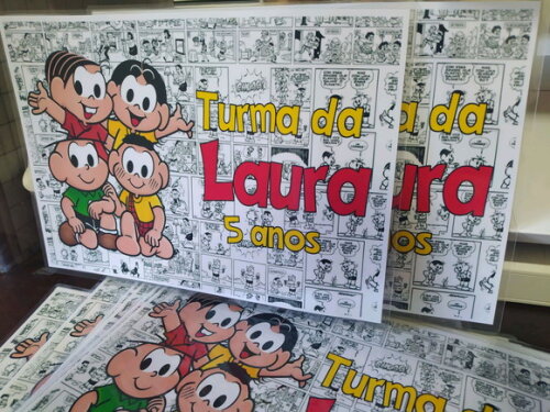 Jogo Americano Turma da Mônica