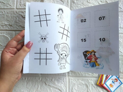 Kit Álbum de Figurinhas + Pulseira One Piece