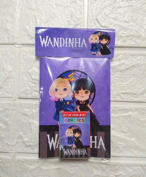 Kit de Colorir 14x10 Wandinha