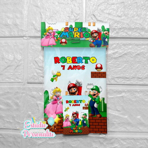 Kit de Colorir Super Mario Bros