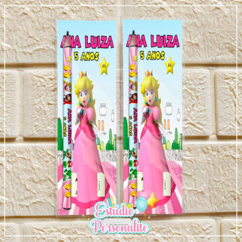 Kit Escolar Super Mario Princesa Peach