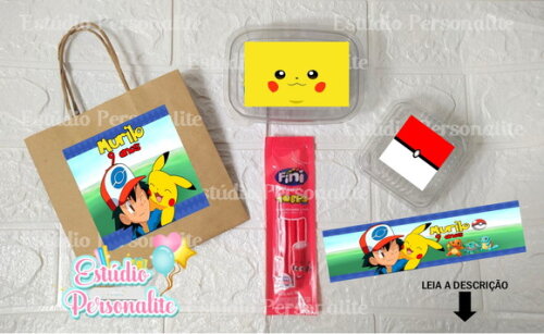 Kit Festa na Escola Pokémon