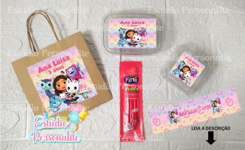 Kit Festa na Escola a Casa Mágica da Gabby