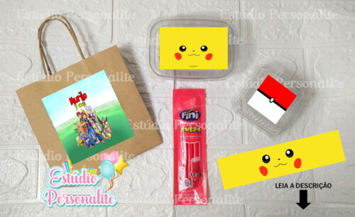 Kit Festa na Escola Pokémon