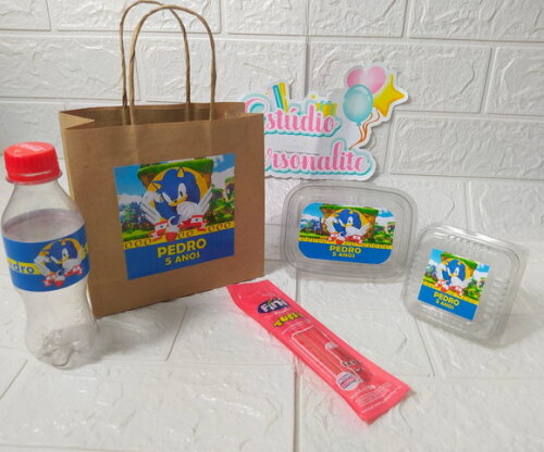 Kit Festa na Escola Sonic