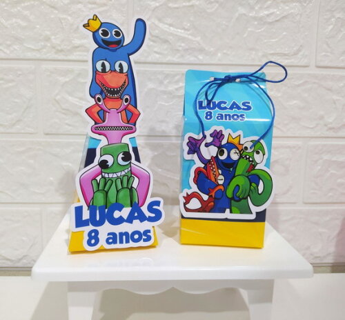 Kit Festa Rainbow Friends 20 Caixas