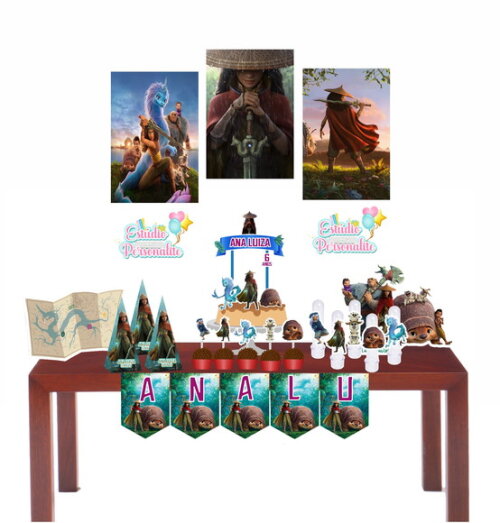 Kit Festa Raya e o Último Dragão