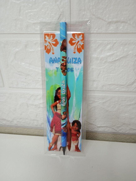 Kit Lápis + Mini Régua Moana 2
