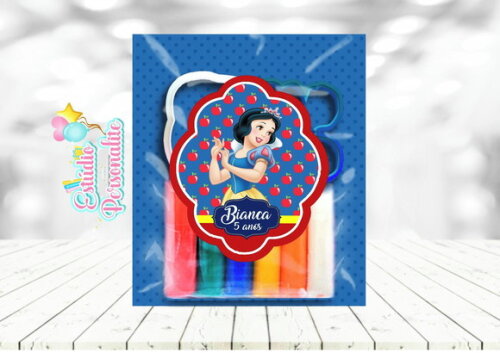 Kit Massinha Branca de Neve.