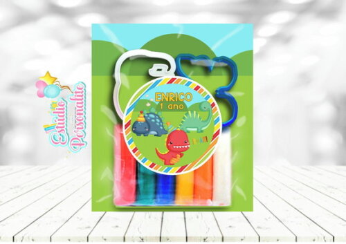 Kit Massinha Dinossauros Baby