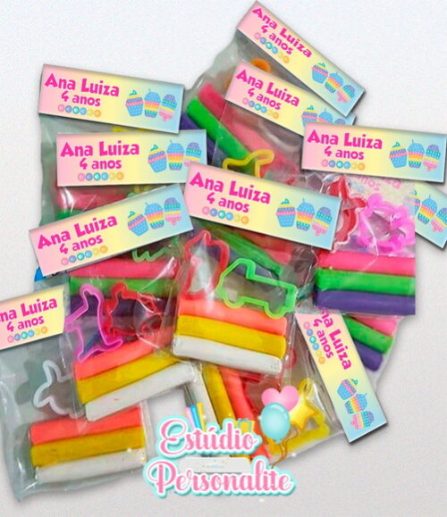 Kit Massinha Fidget Toys Pop It