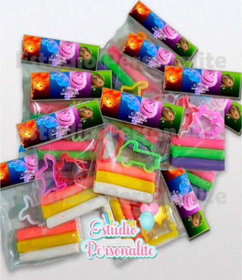 Kit Massinha Filme Elementos