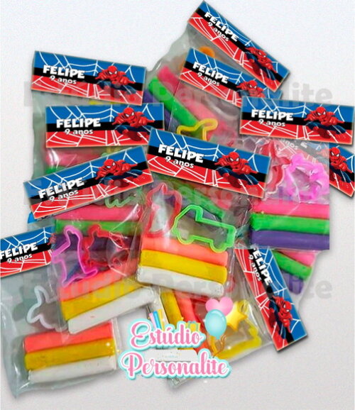 Kit Massinha Homem Aranha