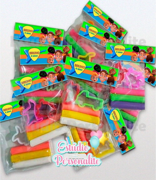 Kit Massinha Minibeat Power Rockers