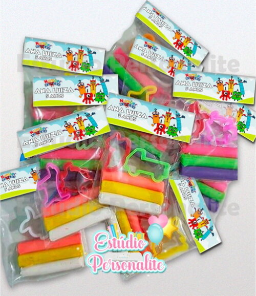 Kit Massinha Numberblocks