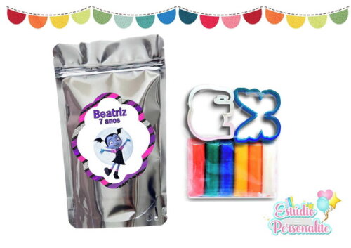 Kit Massinha no Saquinho Metalizado Vampirina