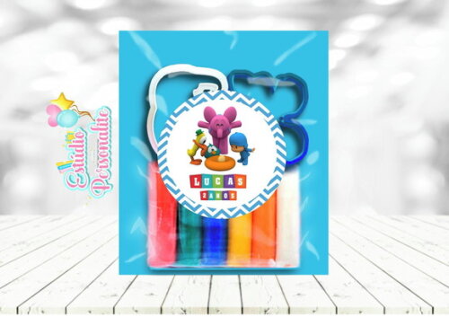 Kit Massinha Pocoyo.