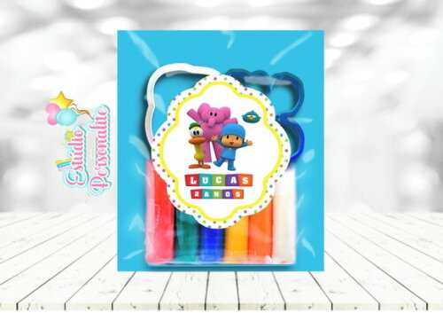 Kit Massinha Pocoyo.