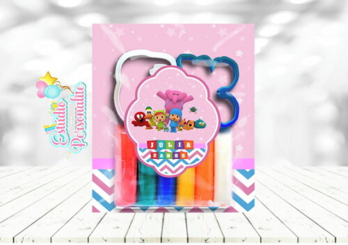 Kit Massinha Pocoyo.