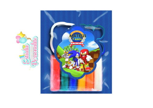Kit Massinha Sonic.