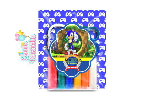 Kit Massinha Sonic.