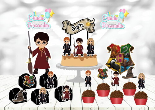 Kit Só um Bolinho Harry Potter