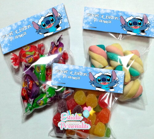 Lapela com Saquinho Stitch
