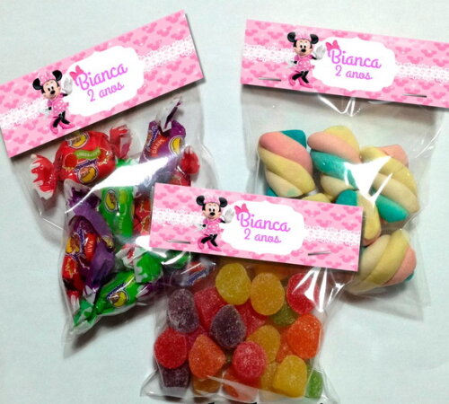 Lapela com Saquinho Vazio Minnie