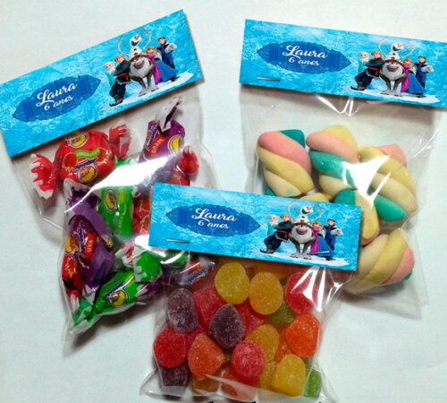 Lapela+Saquinho Frozen