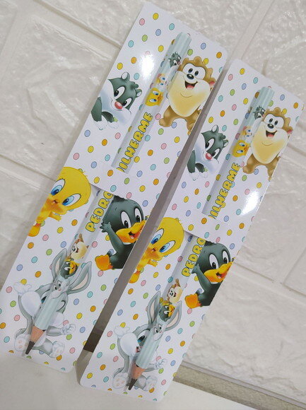 Lápis com Card Baby Looney Tunes
