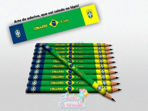 Lápis Copa do Mundo