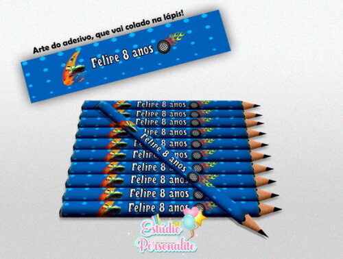 Lápis Hot Wheels