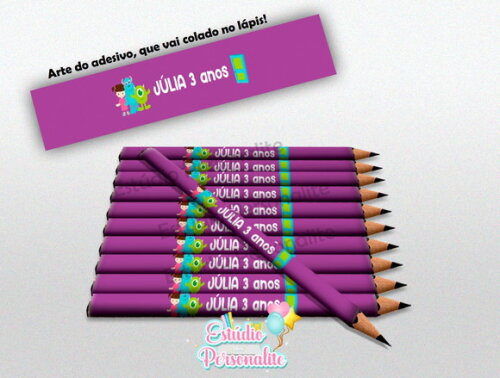 Lápis Monstros Sa