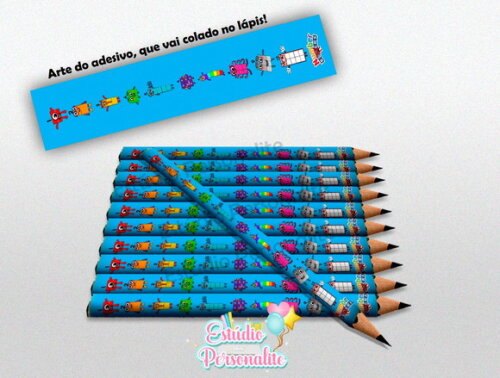 Lápis Numberblocks