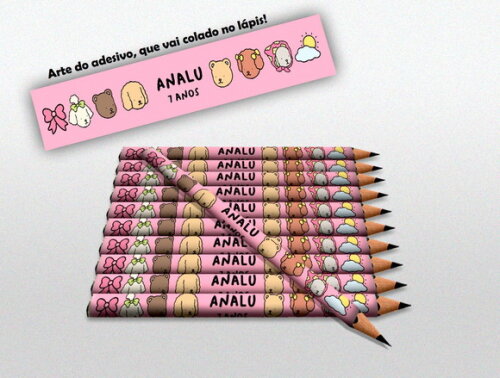 Lápis Personalizado Bobbie Goods