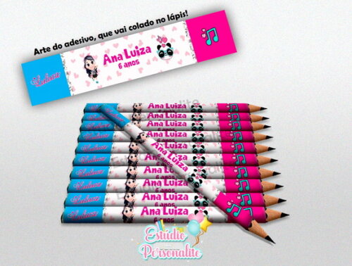 Lápis Personalizado Luluca