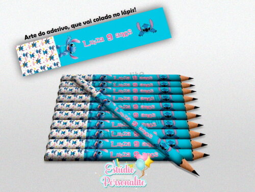 Lápis Stitch