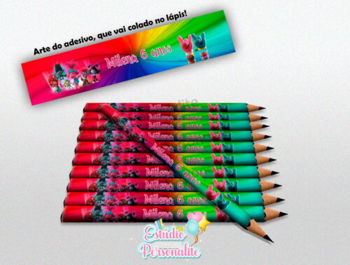 Lápis Trolls