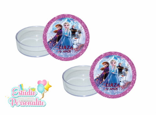 Latinha acrílica Frozen 2