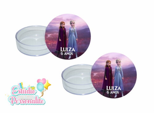 Latinha acrílica Frozen 2